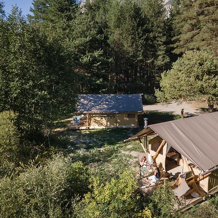 Huttopia La Clarée Val-des-Prés Esterno foto