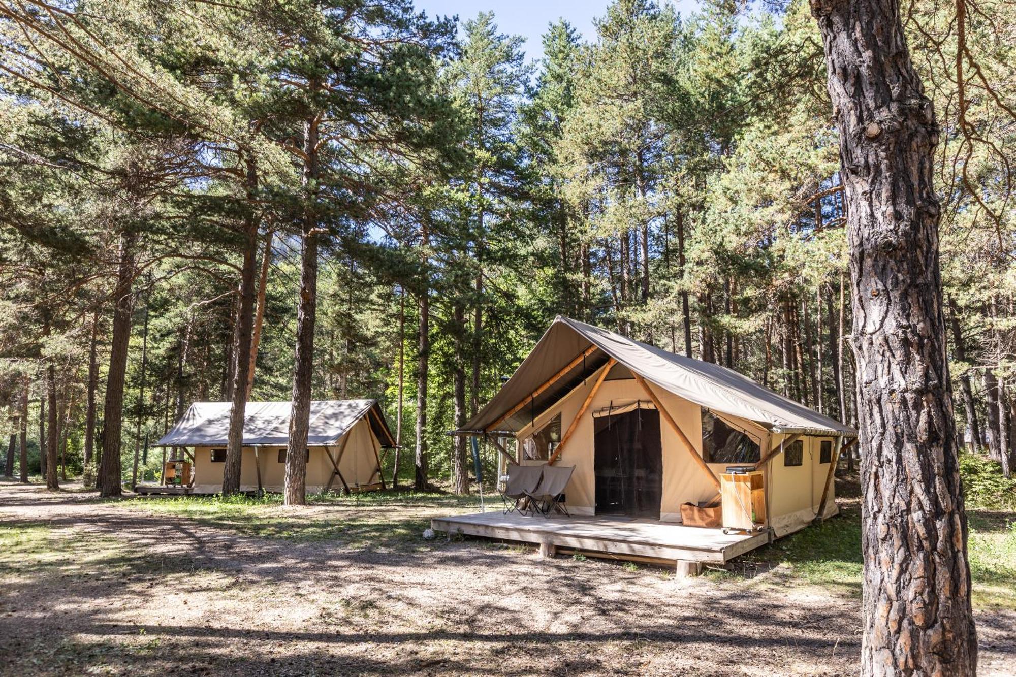 Huttopia La Clarée Val-des-Prés Esterno foto