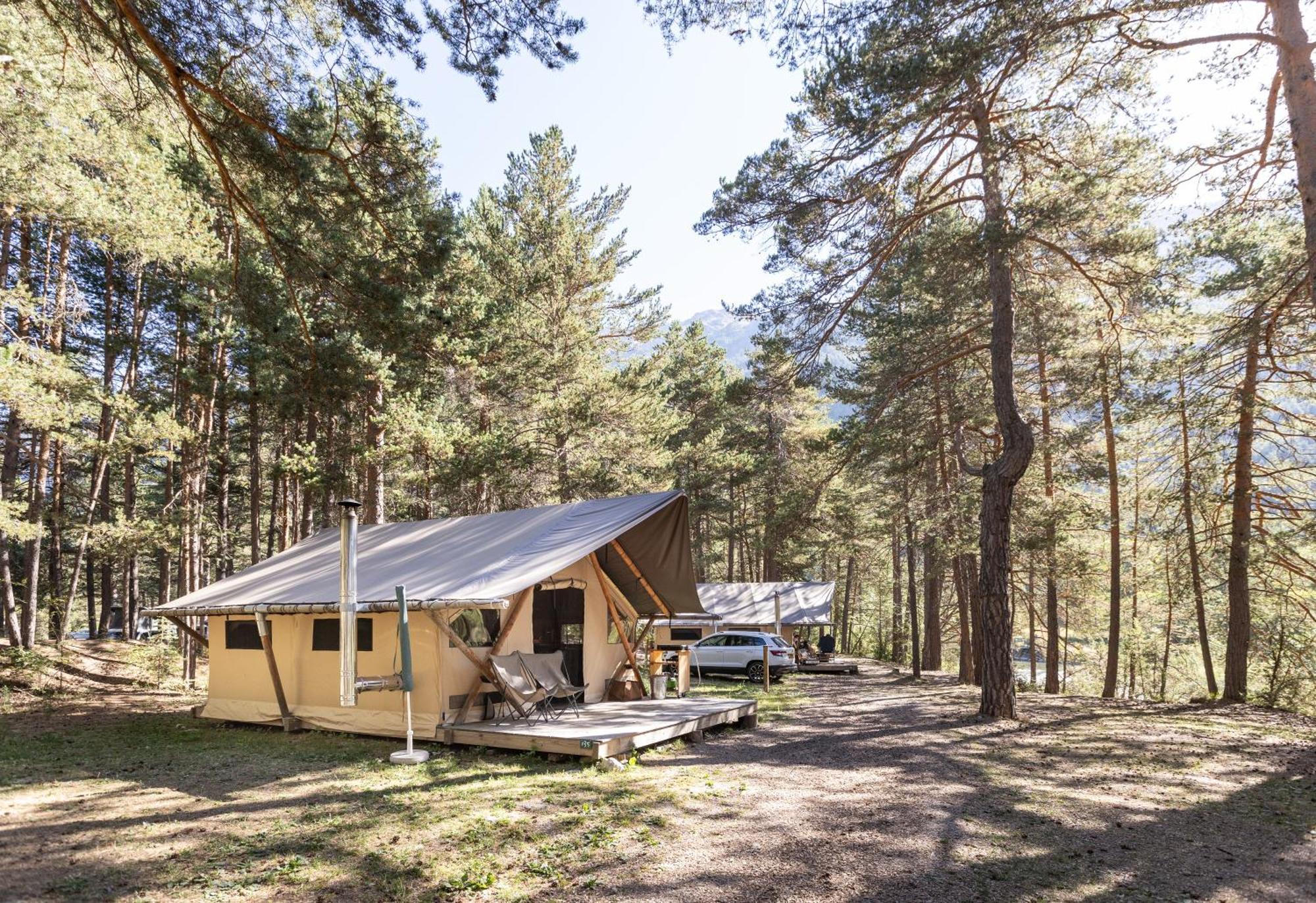Huttopia La Clarée Val-des-Prés Esterno foto