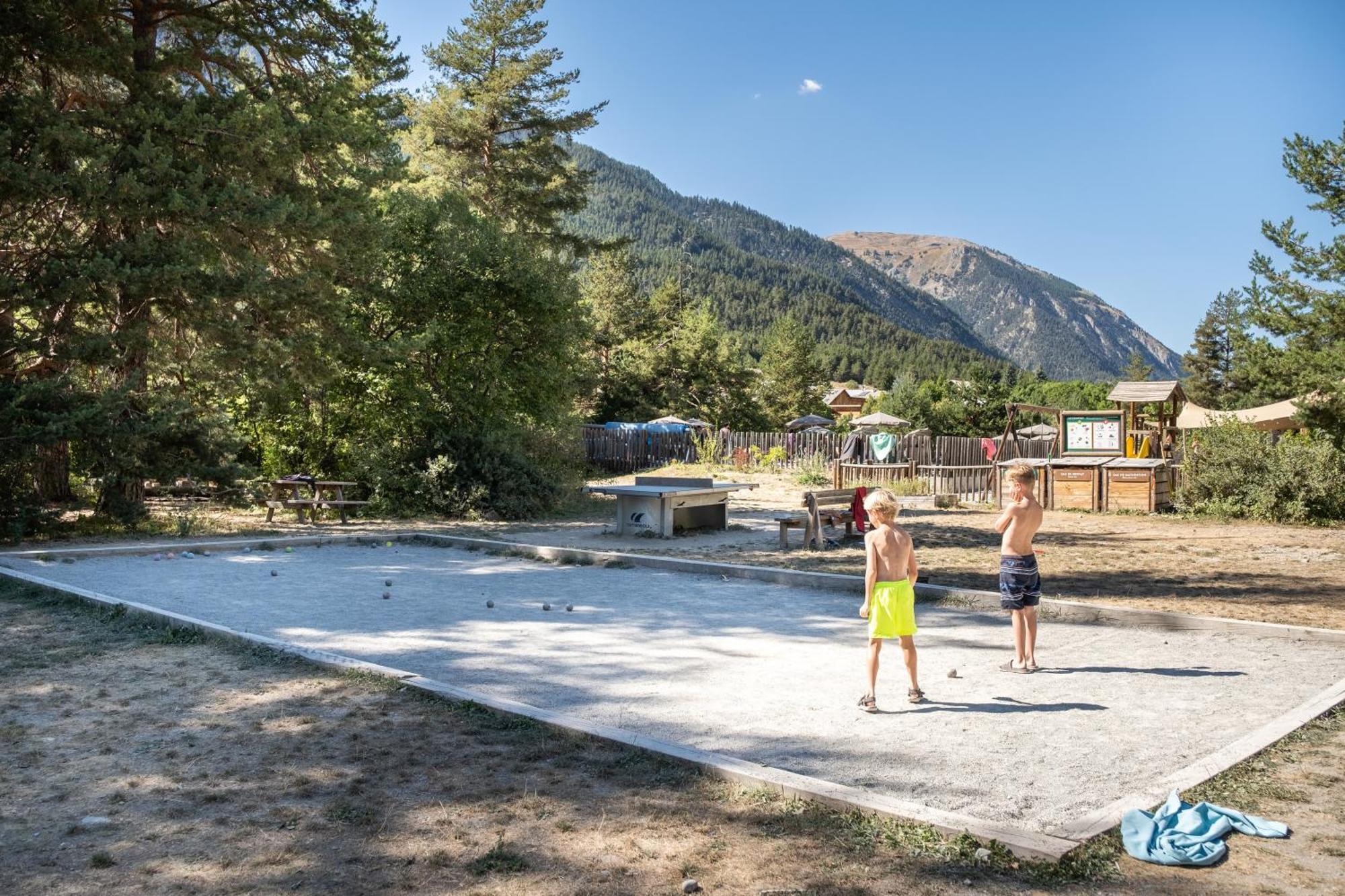 Huttopia La Clarée Val-des-Prés Esterno foto