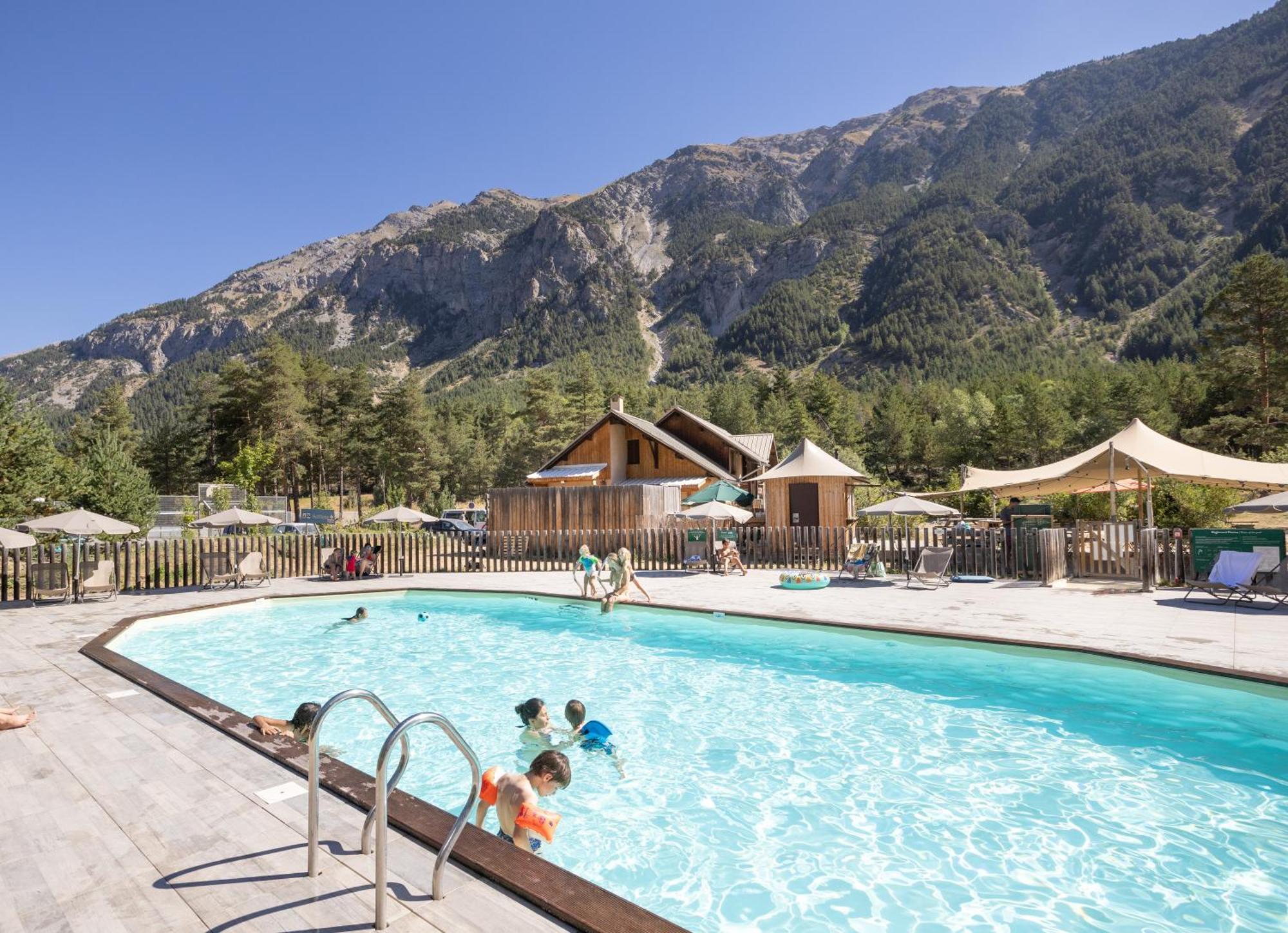 Huttopia La Clarée Val-des-Prés Esterno foto
