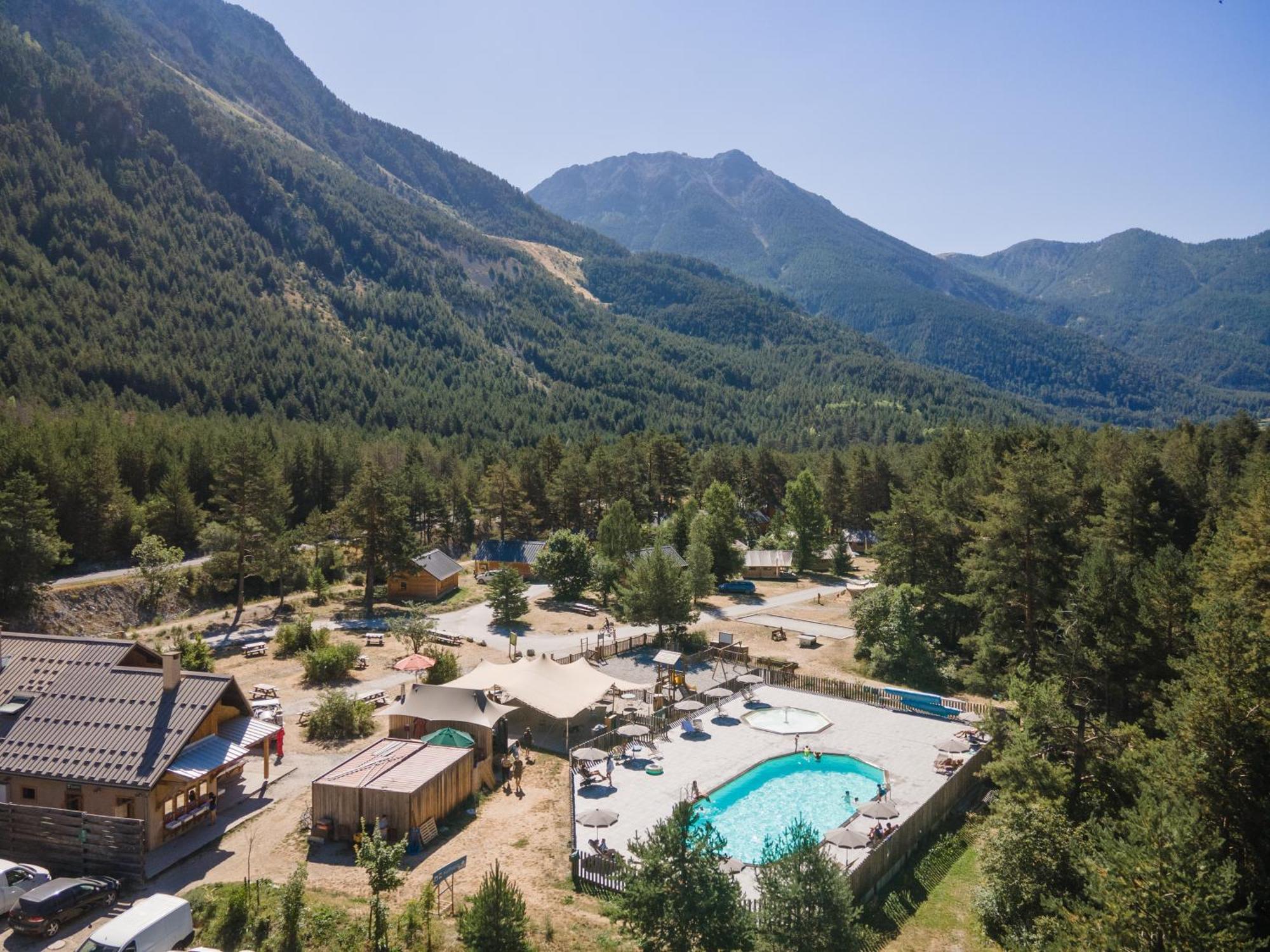 Huttopia La Clarée Val-des-Prés Esterno foto