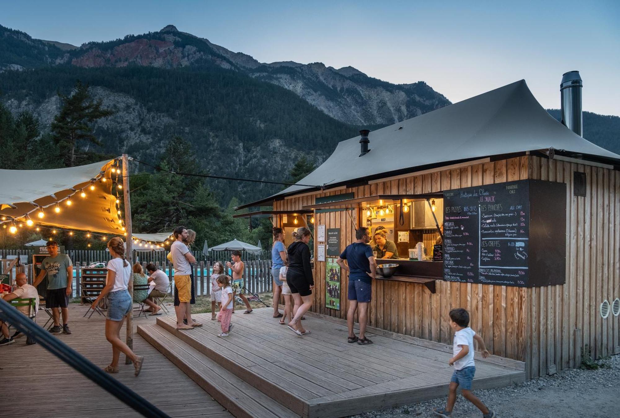 Huttopia La Clarée Val-des-Prés Esterno foto