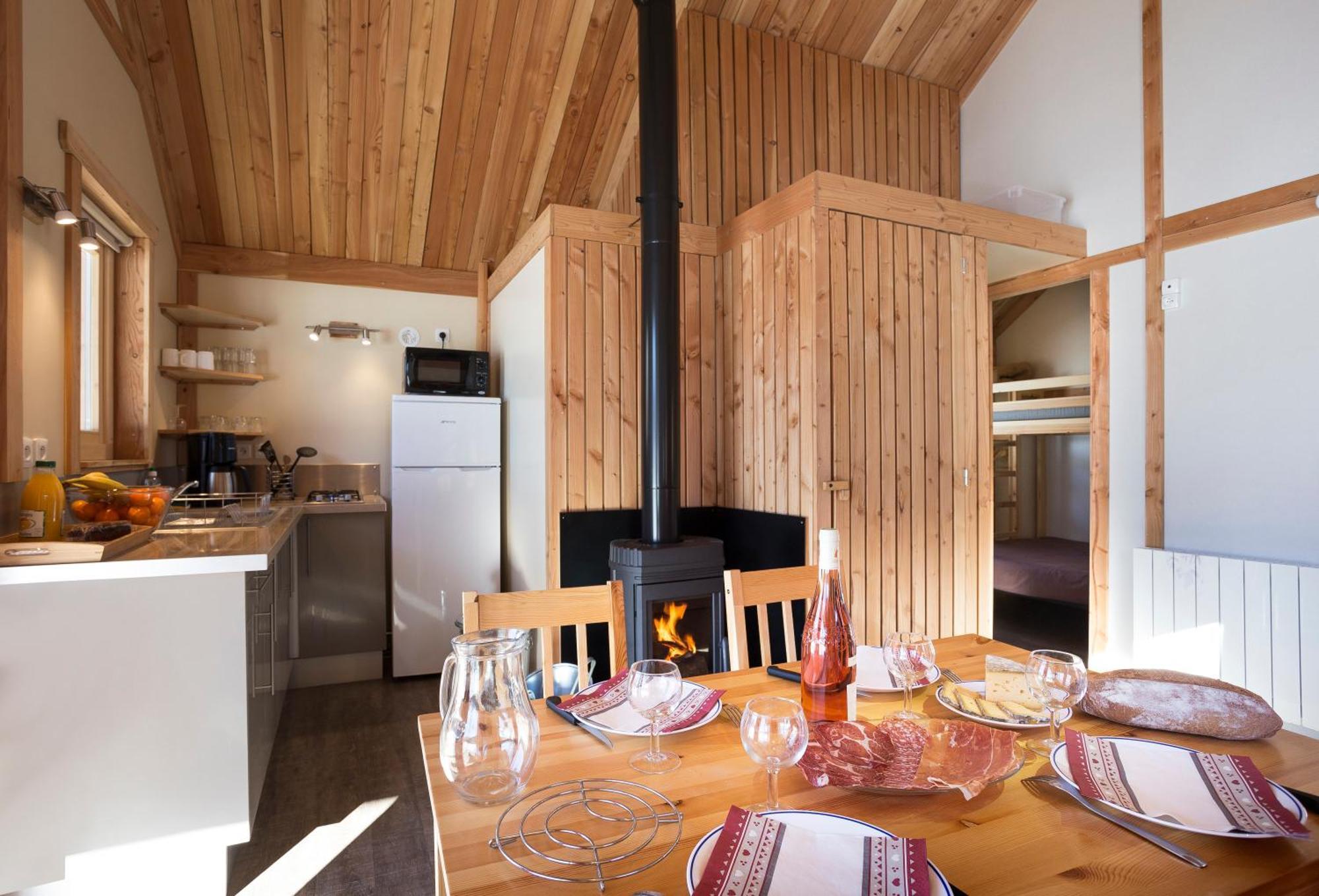 Huttopia La Clarée Val-des-Prés Esterno foto